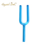 432Hz Crystal Tuning Fork 10mm Blue Natural Quartz Tuning Fork Yoga Meditation Tuning Fork Sound The