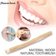FLOWERLOVE Miswak Toothbrush, Soft Bristles Traditional NaturalToothbrush, Eco Friendly No Toothpast