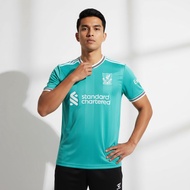 HIJAU Lvrpl 3rd Jersey 2025 2026 Green Football Shirt Green Third Install Custom Screen Printing Nam