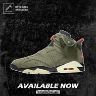 Air Jordan 6 retro Travis Ma cn1084 200 (33100%) sports shoes33sy