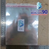Plastic 16x18 cm Opp Seal Plastic Opp Plastic Glue Clear Opp Plastic 18 Micron Thickness