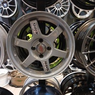 sport rim 15'' TE37 NANO Grey 4x100 et35 15x7jj (auto option)