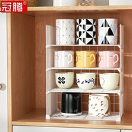 Cup Storage Rack Iron Mesh Drain Rack Kitchen Cup Organizer Cabinet Storage Handy Tool Water Cup Sto