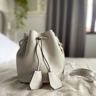 (Free gift) RABEANCO 真皮荔枝紋經典束口 水桶包bucket shoulder handbag 手袋包包