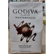 好市多代購-GODIVA心型黑巧克力415公克