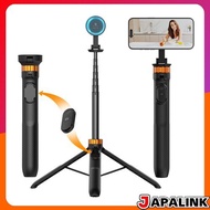 K&F CONCEPT Magnetic Selfie Stick, Magasfe Compatible, Smartphone Tripod, 162cm, 7-Level Telescopic,
