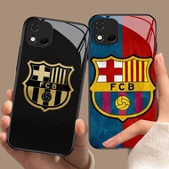 DK-65 FC Barcelona HD Glass Casing hp Realme C11 C20A C20 C2s C2