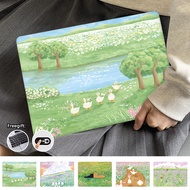 Fresh Oil Painting Case for 2025 New Macbook Air15 M4 A3241 M3 A3114 M2 A2941 Air13 M4 A3240 M3 A311