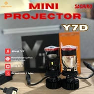 Bright H4 Mini Projector Y7D Car Motorcycle LED Light