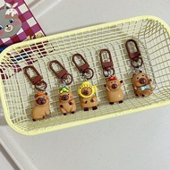 [CH] Cute Capybara Key Chain Best Friend Gift Student Backpack Pendant Cartoon Girl Pendant CH