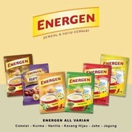 ENERGEN Varian Rasa Minuman Sereal Bernutrisi Energen Kurma Energen Vanilla Energen Coklat Sachet
