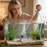 Fish Tank Water Changer Fish Tank Gravel Cleaner with 6ft Hose Flow Control Valve Clamp Aquarium Wat