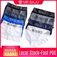 [Premium] MUNAFIE Man Fierce Boxer Briefs lelaki SELUAR DALAM DEWASA LELAKI - M025