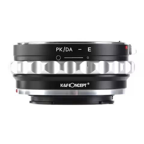 K&F Concept DA to E Lens Adapter for Pentax DA Mount Lens to Sony E a5000 a6000 A7C A7C2 A1 A9 A7S A