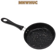 MNWHUC Frying Skillet, Ergonomic Handle Wheat Stone Coating Nonstick Frying Pan, Camping Dishwasher 