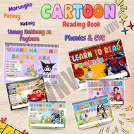 Reading Book - Unang Hakbang sa Pagbabasa - English - Filipino - Phonics CVC - Reading Book for Kids
