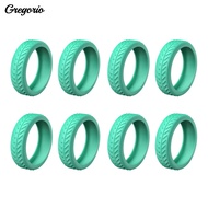 Noise Reducing Luggage Wheel Protectors Luggage Wheel Covers 8pcs Silicone Wheel Protectors for Suitcase Scratch-proof Noise Reducing Covers