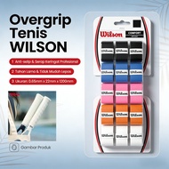 [ 3 pieces of/ card] Wilson Profile Tennis Overgrip Padel Plaincomfort - Racket Grip Tennis Grip Pad