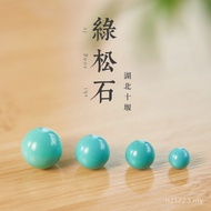 Raw Ore Blue Bracelet Accessories Single Bead Single diy Bead High Porcelain Loose Bead Turquoise 4m