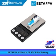 Terbaru Betafpv 2S 450Mah 45C Lipo Battery For Pavo Pico, Betafpv