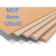 6mm MDF board (120x40)cm, MDF plywood, MDF wood board, MDF plywood