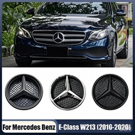 For Mercedes Benz E200 E250 E300 E350 E400 E43 E450 E500 Front Grill Star Emblem Chrome Logo Badge