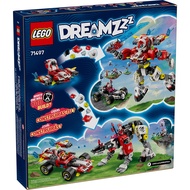 樂高 LEGO - LEGO 71497 DREAMZzz 追夢人的試煉系列 - 庫柏的老虎機甲和齊洛的改裝車
