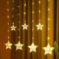 1 Set 2m/6.56ft 82 LED Star String Lights, Powered By 3 AA Batteries (Batteries Not Included), Indoo
