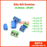 [Bag of 5] Domino Connector KF128-2P/3P KF301-2P/3P KF7.62-2P/3P - Pin Distance 5.08mm - Domino Term