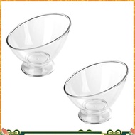 2PCS Clear Coffee Pod Brackets Plastic Coffee Capsule Container Creamer Holder Coffee Storage Salad 