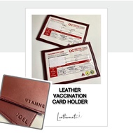 Personalized Vaccination card holder