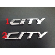 HONDA CITY TMO EMBLEM FOR REAR BONET HONDA CITY