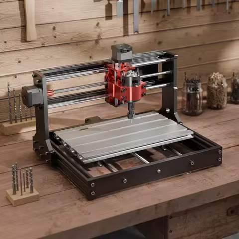 Twotrees TTC3018 Pro CNC Router Laser Engraver 32-bit Board 775 Motor ER11 Z-Axis Milling Machine fo
