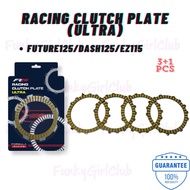 FRC RACING CLUTCH PLATE SET ULTRA FUTURE 125 DASH EZ115 DASH125 FRG AKIRA