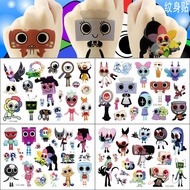 1pcs Cartoon Dandy's World Tattoo Stickers Water Transfer Waterproof Tattoo DIY Reward Face Stickers