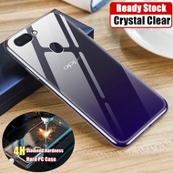 For OPPO R15 CPH1835 Crystal Clear Sturdy Hard Acrylic Case Never Yellow Scratch Resistant Back Cover