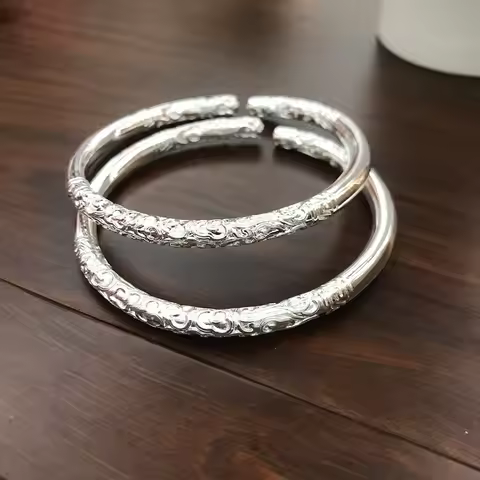 Chinese Style Bangle for Men & Women Monkey King Ruyi Jingu Bang Adjustable Cuff Bangle Spiritual Jo
