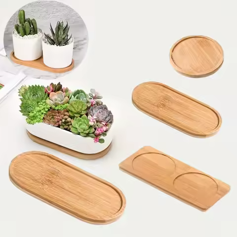 1-Piece Handcrafted Wooden Tray Perfect for Bathroom Vanity and Countertop Organization Holds Variou