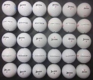 新威全高爾夫**~特選8~9成新"Srixon distance+softfeel"綜合球(部分球無紀號)(共35顆)