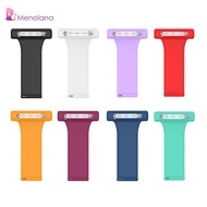 [Menolana] Silicone Nurses Watch Strap Clip On Fob Watch Band Pin Strap for Garmin