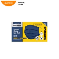Neutrovis 4Ply Premium Face Mask 50's -Denim Blue