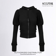 SCULPTOR® เสื้อฮูดดี้ Solid Zip-Up Hoodie