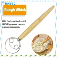 TEASG Stainless Steel Coil Whisk High Quality Stainless Steel Flour Mixer Flour Beater Flour Mixer