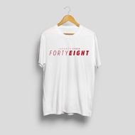HITAM PUTIH Forty Eight JKT48 T Shirt - Idol - BLACK - WHITE 100-150