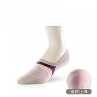 給足呵護 - 隱形船襪-紫藕(22-24)
