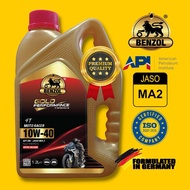 [Made in UAE] 4T Motorcycle Benzol Oil Lubricants 10W40 Fully Synthetics 1.2L
