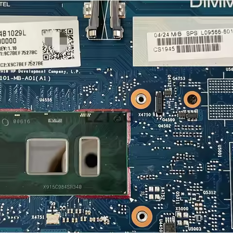 6050A2930101-MB-A01 For HP ProBook 640 G4 Laptop Motherboard CPU:I5-7300U UMA L09566-601 100% Test O