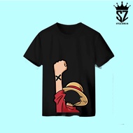 OnePiece Luffy Anime Image T-Shirt - Luffy Front and Back T-Shirt - Luffy Men's Top T-Shirt