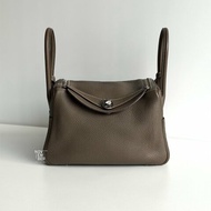 99新🆕 Hermès 愛馬仕 Lindy26大象灰銀釦