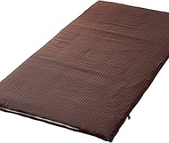 Merry Night IN34550-93 Inico Series 100% Cotton Sateen Weave Stripe Futon Cover "Adale" Brown Double